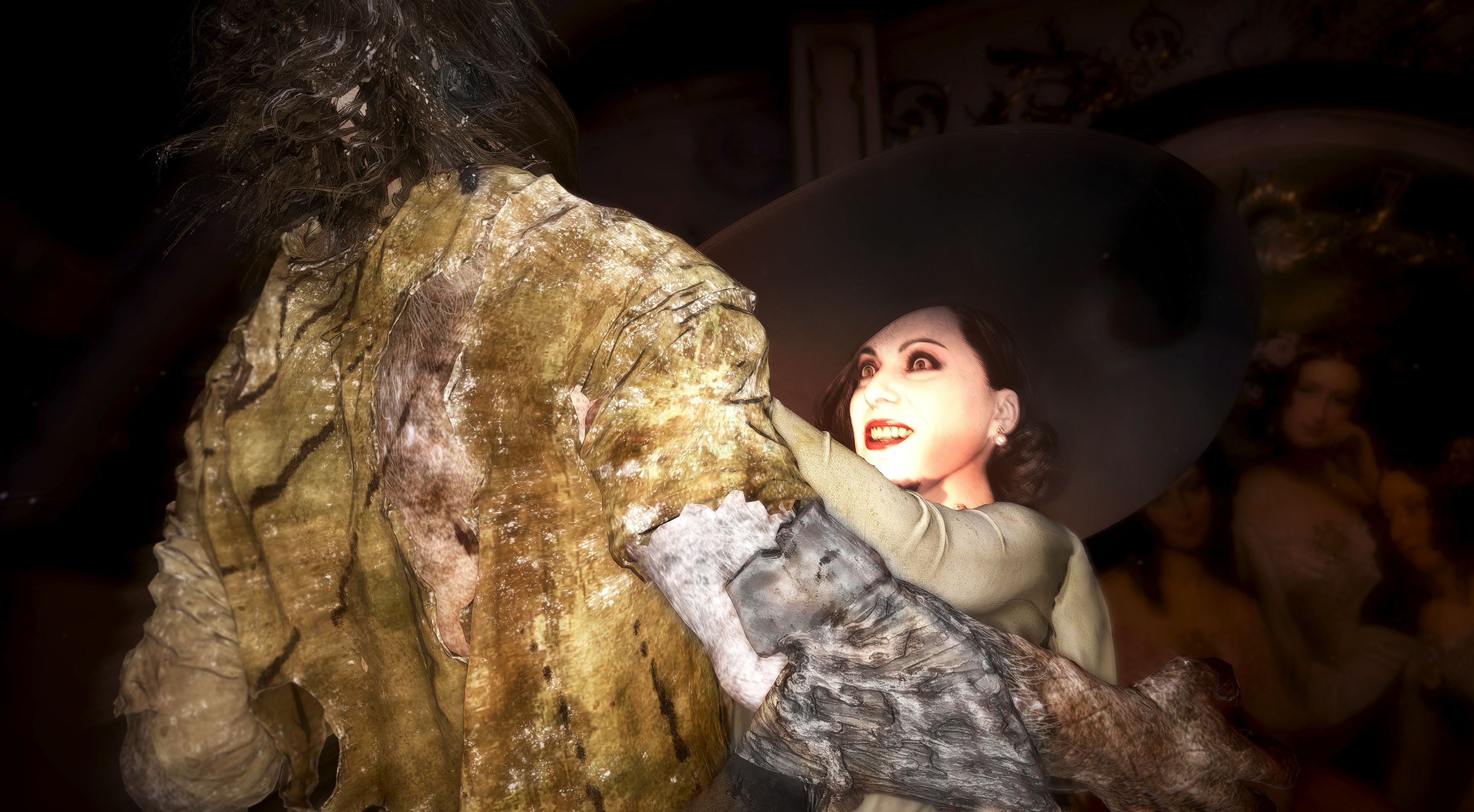 Resident Evil Village: The Mercenaries trailer shows off a playable Lady Dimitrescu